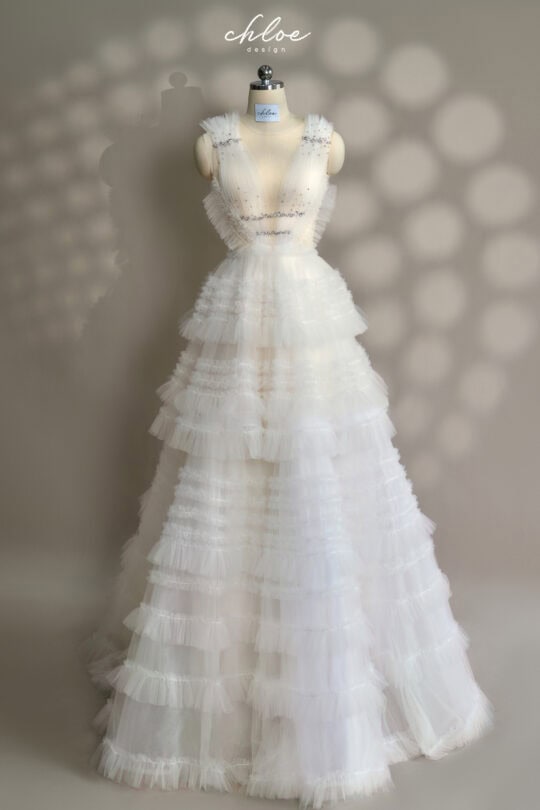 Váy thiết kế may đo Chloe Margot 22 ( 2 in 1 Version ) - Image 9