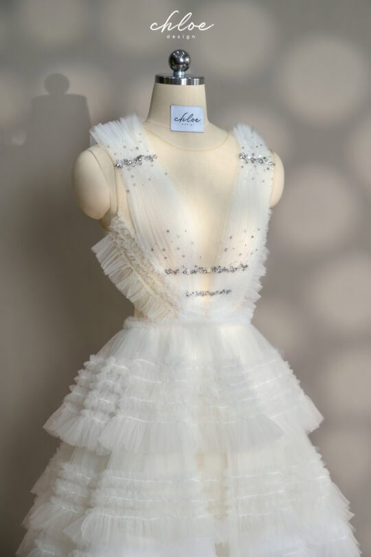 Váy thiết kế may đo Chloe Margot 22 ( 2 in 1 Version ) - Image 5