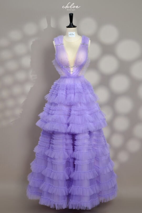 Váy thiết kế may đo Chloe Margot 22 ( 2 in 1 Version ) - Image 2