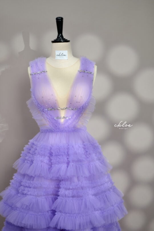 Váy thiết kế may đo Chloe Margot 22 ( 2 in 1 Version ) - Image 8