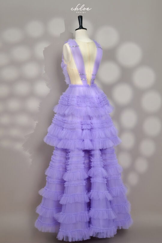Váy thiết kế may đo Chloe Margot 22 ( 2 in 1 Version ) - Image 15