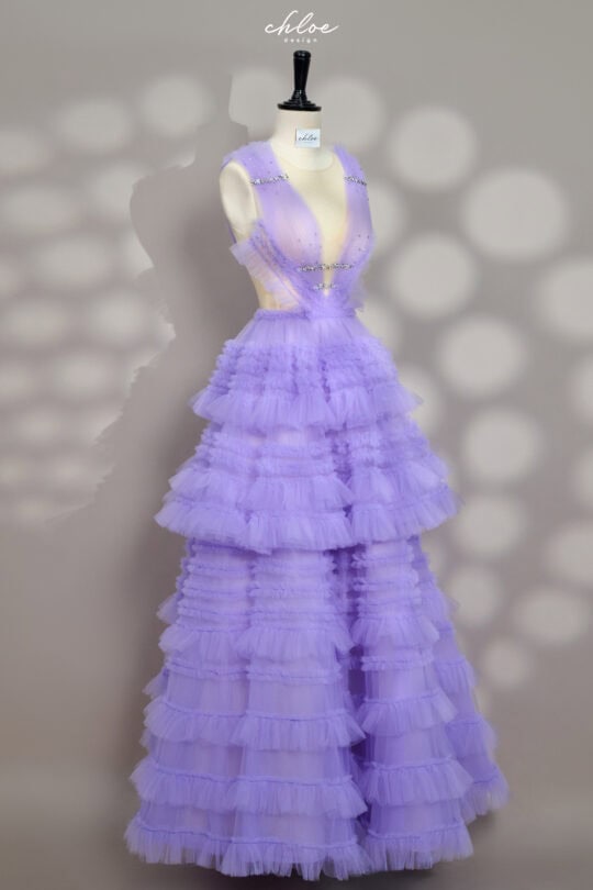 Váy thiết kế may đo Chloe Margot 22 ( 2 in 1 Version ) - Image 10