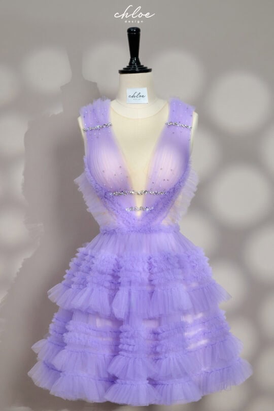 Váy thiết kế may đo Chloe Margot 22 ( 2 in 1 Version ) - Image 12