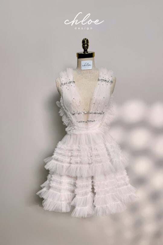 Váy thiết kế may đo Chloe Margot 22 ( 2 in 1 Version ) - Image 11