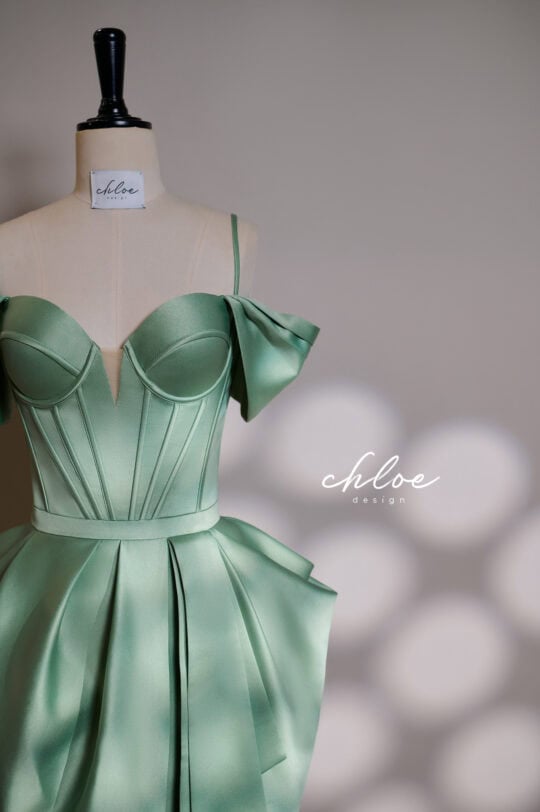 Váy thiết kế may đo Chloe Goretti 24 - Image 3