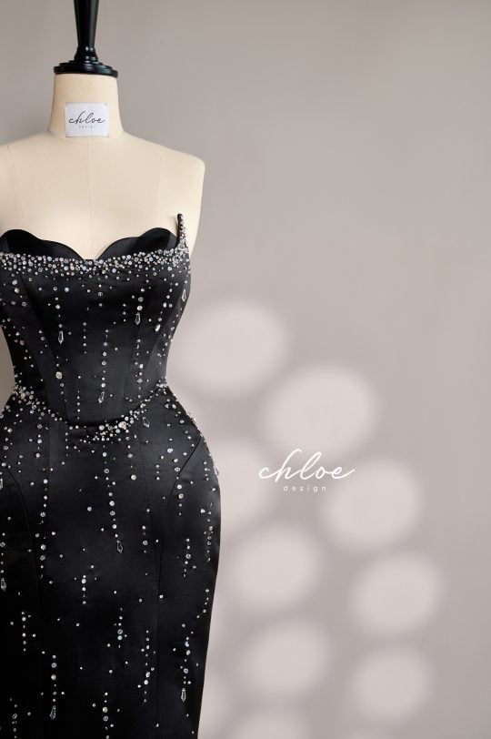 Váy thiết kế may đo Chloe Allecra Crystal 25 - Image 19