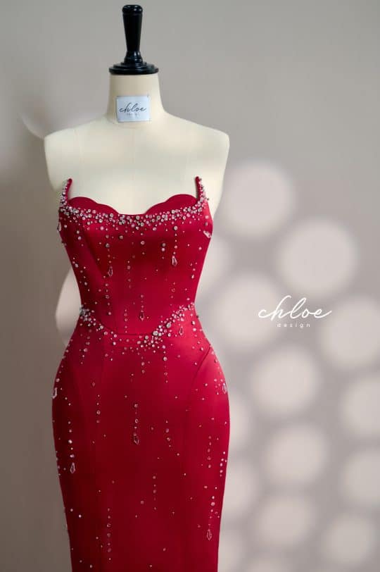 Váy thiết kế may đo Chloe Allecra Crystal 25 - Image 15