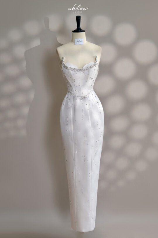 Váy thiết kế may đo Chloe Allecra Crystal 25 - Image 5