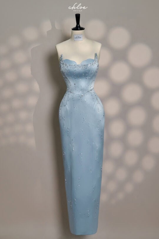 Váy thiết kế may đo Chloe Allecra Crystal 25 - Image 4