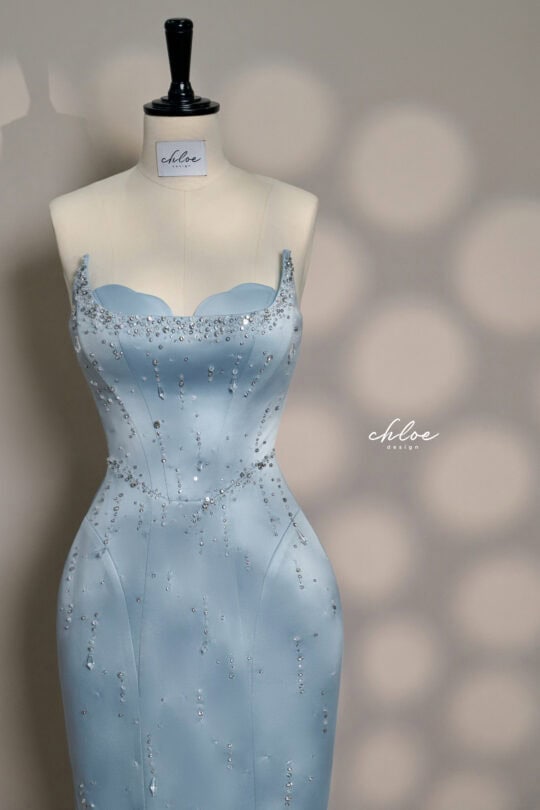 Váy thiết kế may đo Chloe Allecra Crystal 25 - Image 22