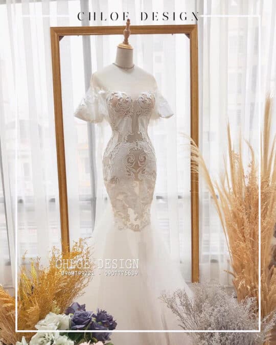 Váy cưới thiết kế may đo Chloe Estralita 20