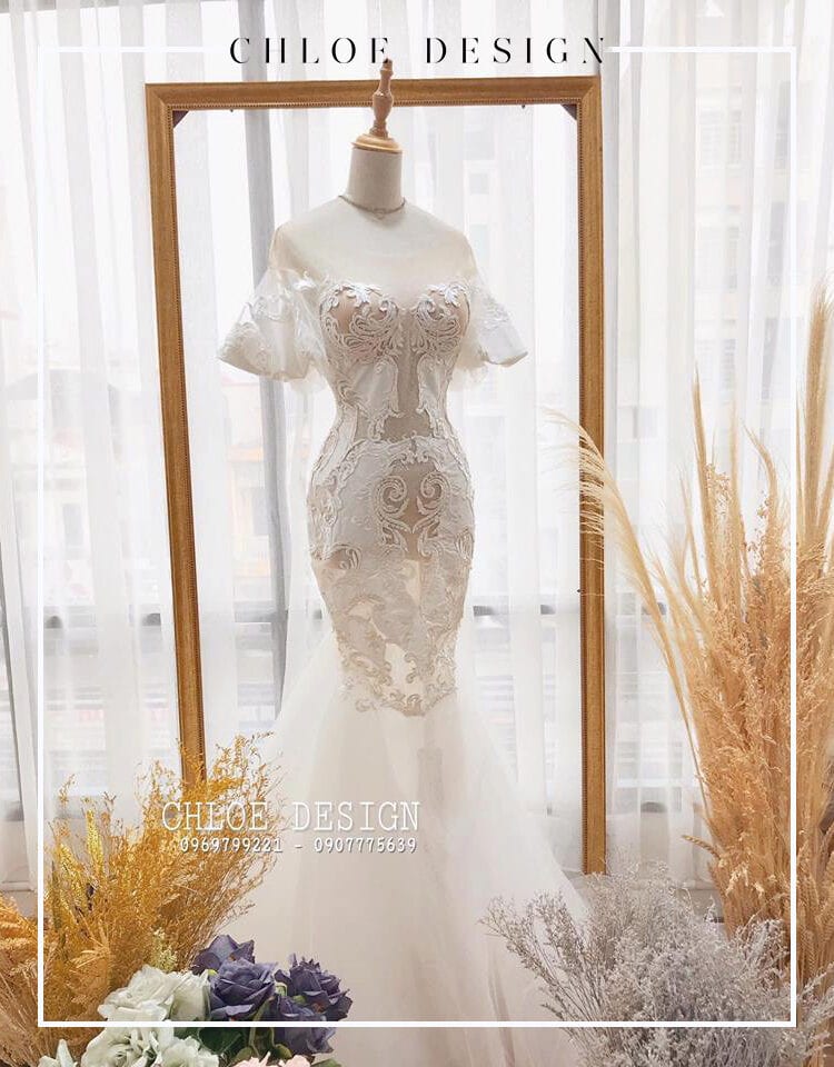 Váy cưới thiết kế may đo Chloe Estralita 20