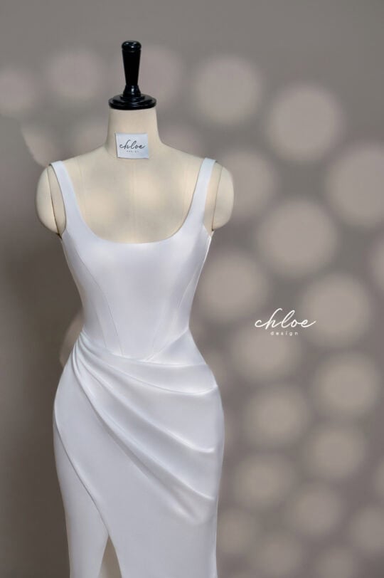 Váy thiết kế may đo Chloe Delfino 25 - Image 7