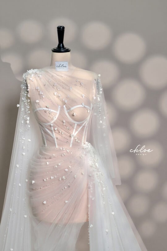 Váy thiết kế may đo Chloe Zahra 25 - Image 6