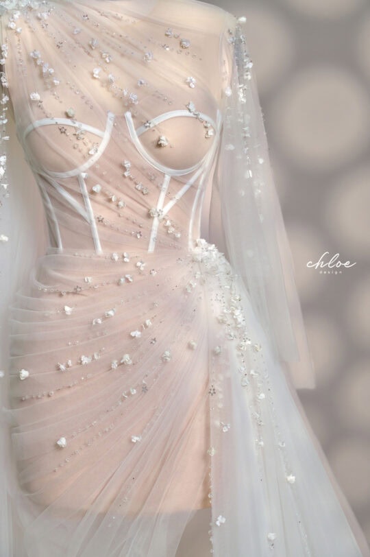 Váy thiết kế may đo Chloe Zahra 25 - Image 7