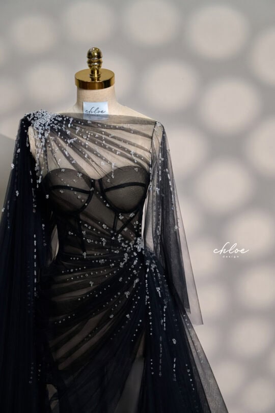 Váy thiết kế may đo Chloe Sapphire 25 - Image 17