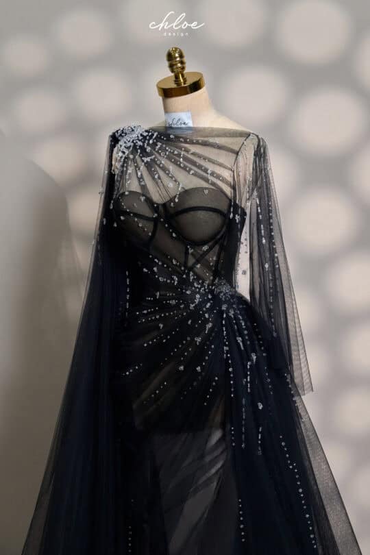 Váy thiết kế may đo Chloe Sapphire 25 - Image 5