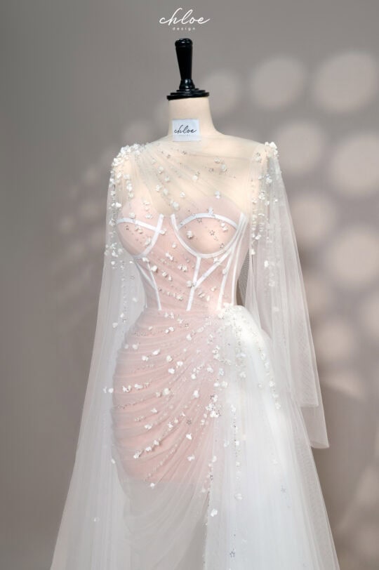 Váy thiết kế may đo Chloe Zahra 25 - Image 3
