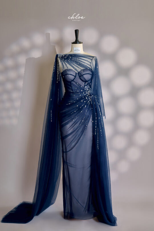 Váy thiết kế may đo Chloe Sapphire 25 - Image 2