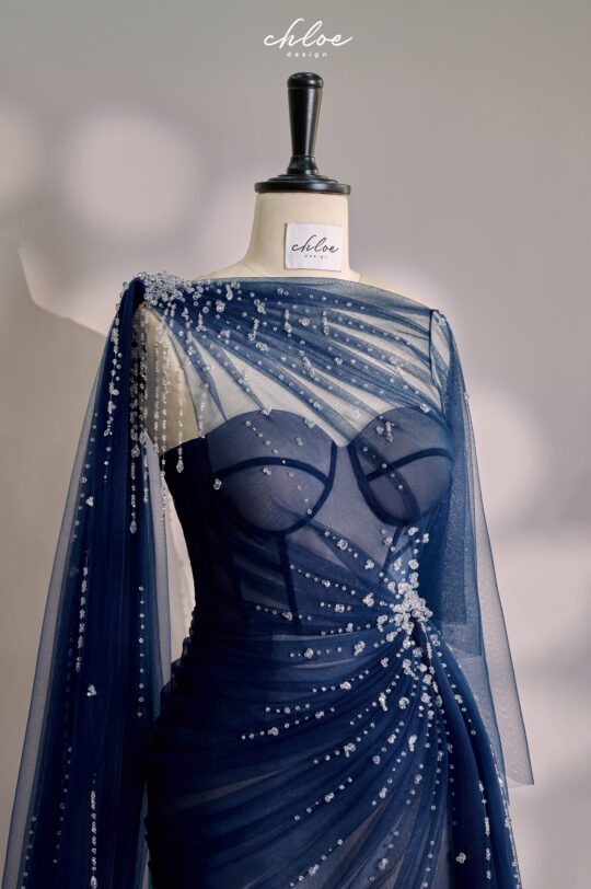 Váy thiết kế may đo Chloe Sapphire 25 - Image 7