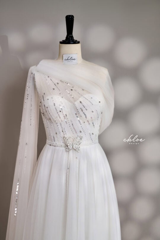 Váy thiết kế may đo Chloe Atelier Vincenza 24 - Image 5