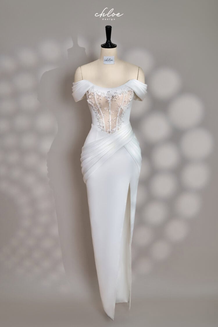 Váy thiết kế may đo Chloe Stella 25