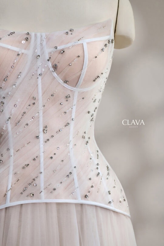 Set váy thiết kế may đo Clava Angelica 25 - Image 6