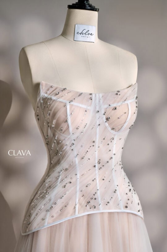 Set váy thiết kế may đo Clava Angelica 25 - Image 7
