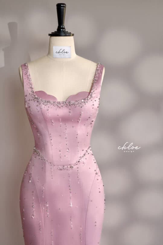 Váy thiết kế may đo Chloe Allecra Crystal 25 ( Custom Version ) - Image 5