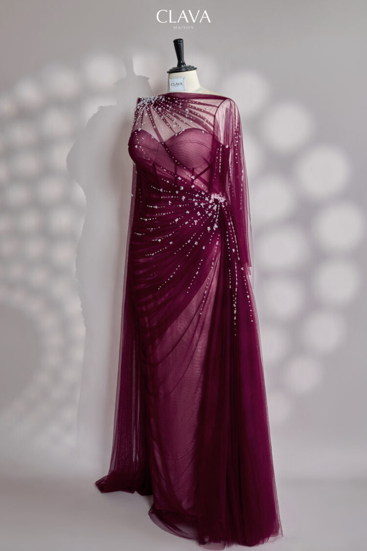 Alternative view of Clava Sapphire 25 Tailored Dress Design ( Plus Size - Curvy )