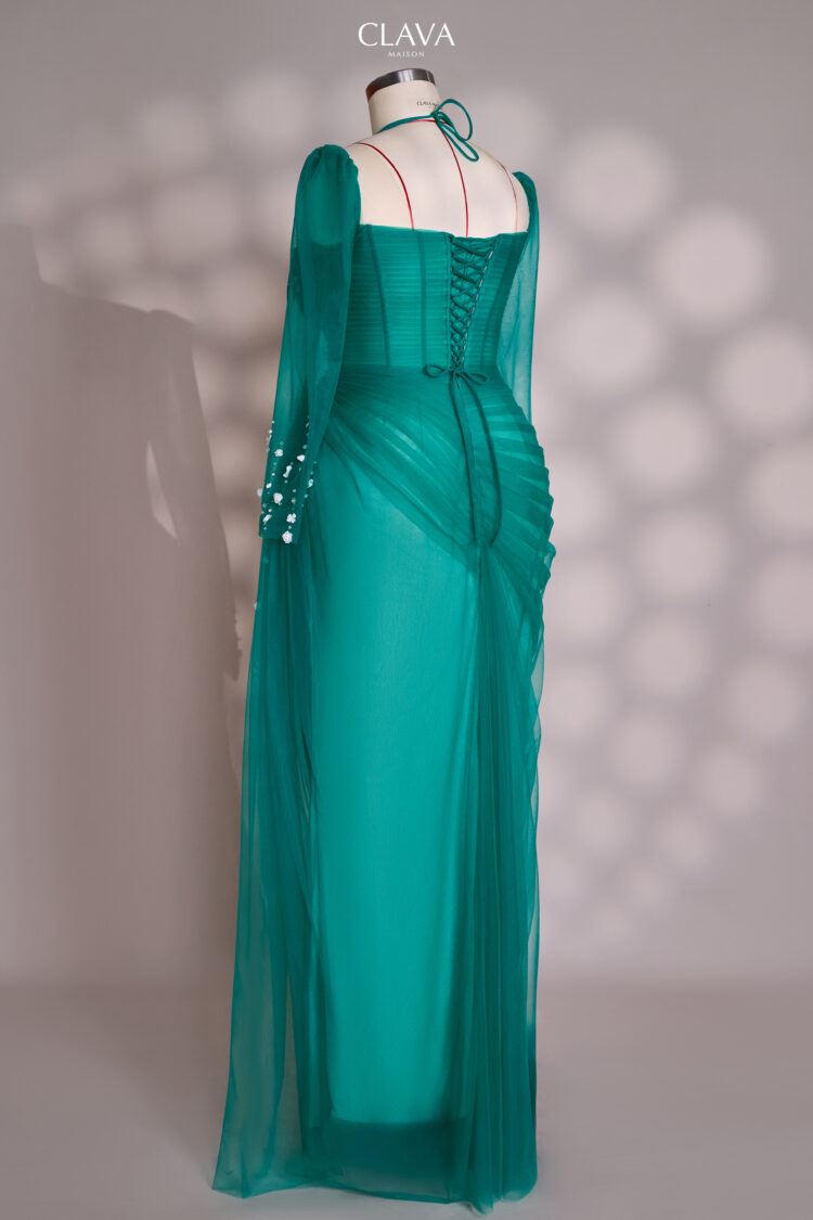 Alternative view of Clava Muse 25 Custom-Tailored Dress ( Plus Size - Curvy )