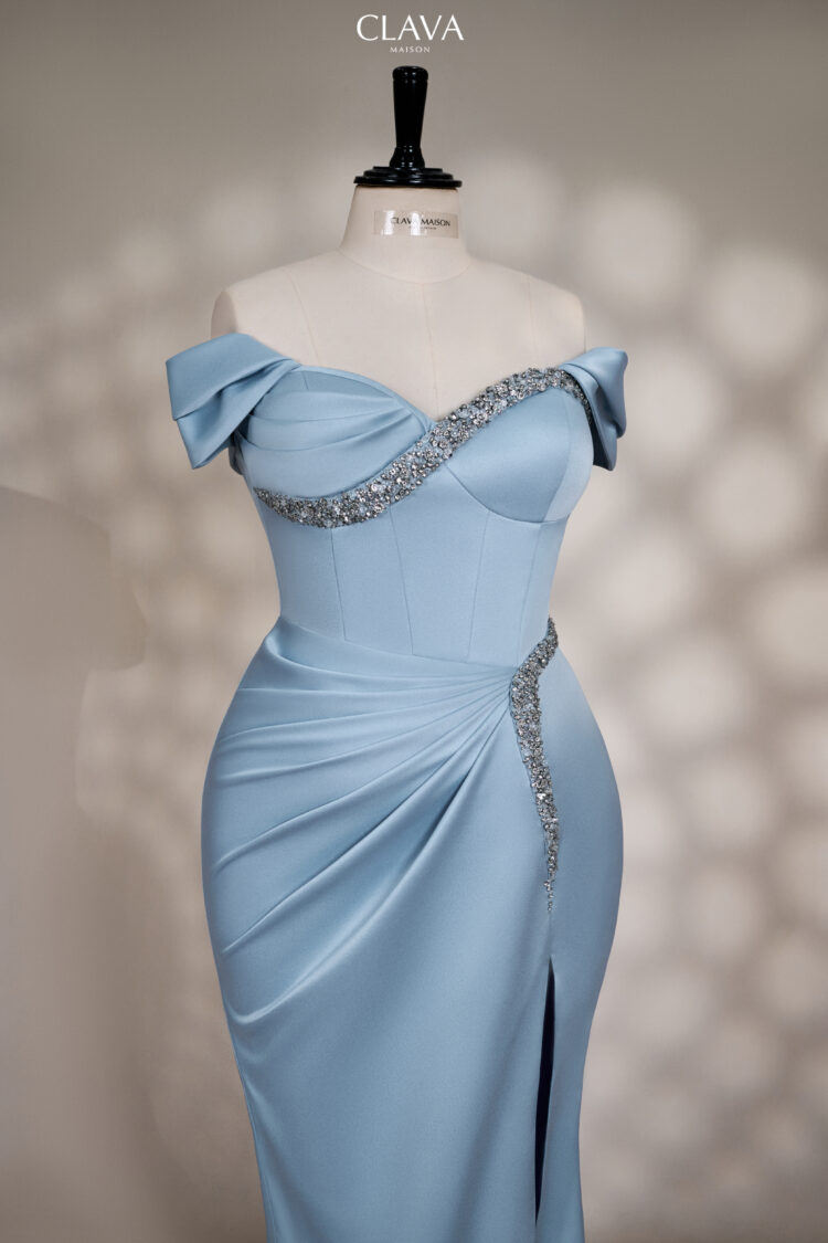 Alternative view of Clava Erasmo 25 Custom-Tailored Dress ( Plus Size - Curvy )