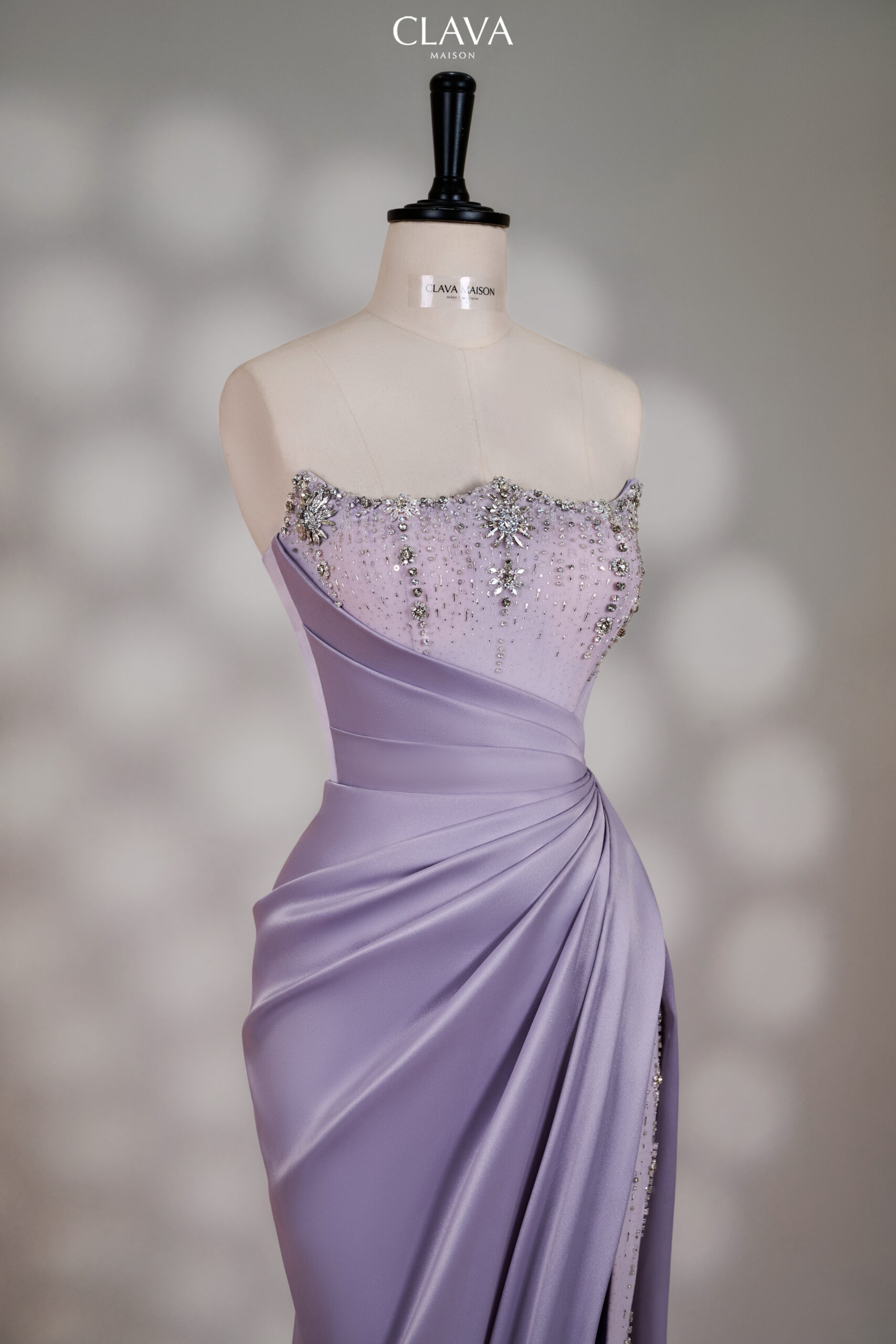 Clava Viola 26 Custom-Tailored Dress - Ảnh 4