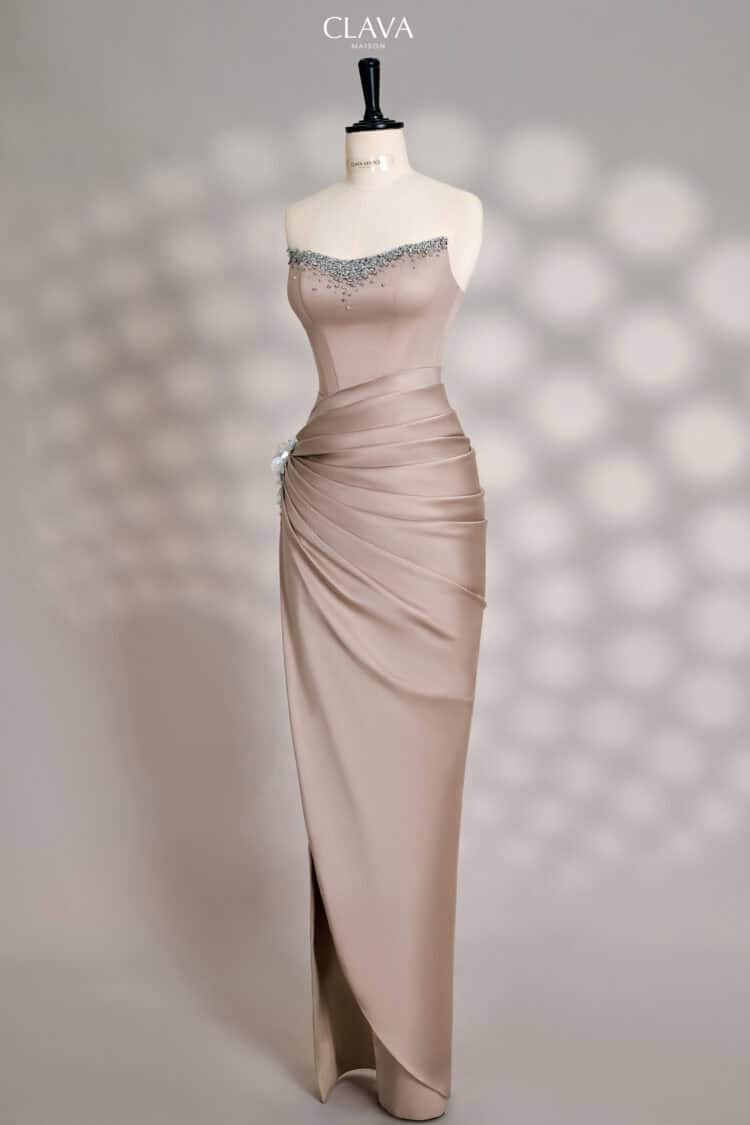 Alternative view of Clava Alba Crystal 26 Custom-Tailored Dress