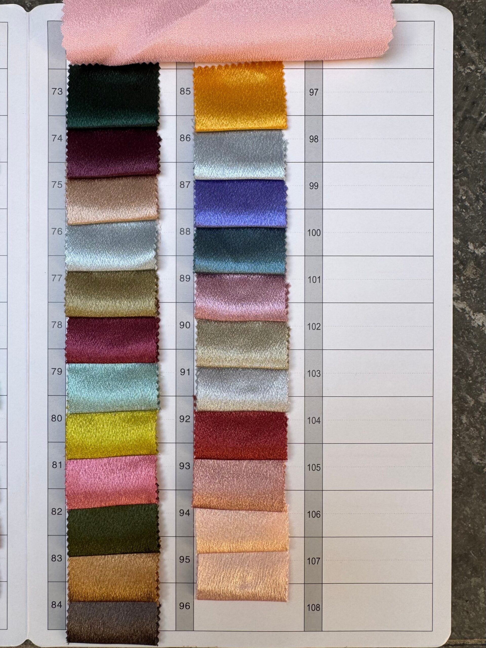 Fabric Satin 01 Clava Maison - Ảnh 3