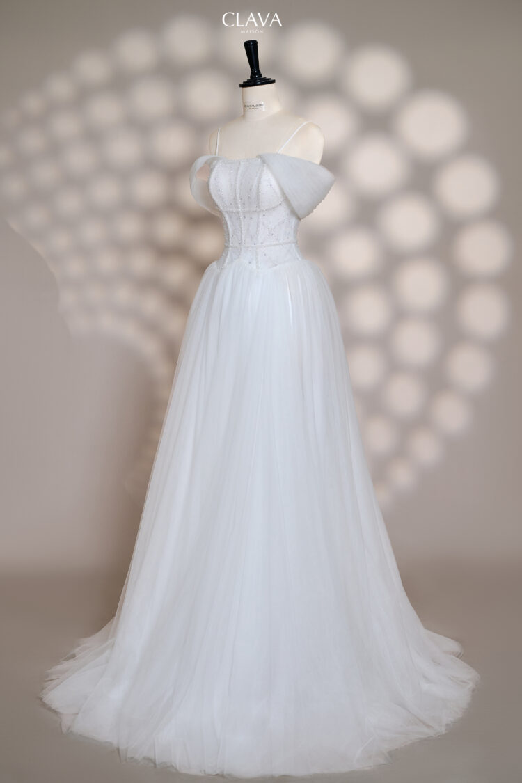 Alternative view of Clava Valencia 26 Custom-Tailored Dress