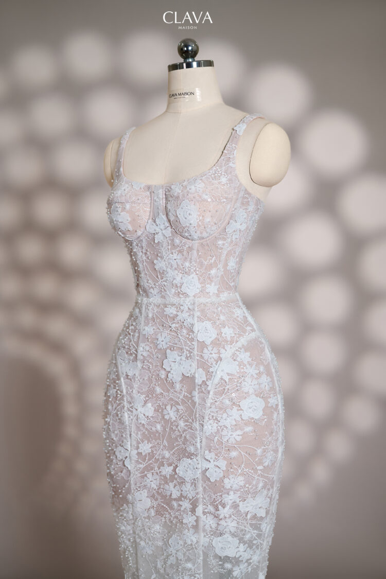 Alternative view of Clava Rosalia 26 Custom-Tailored Dress