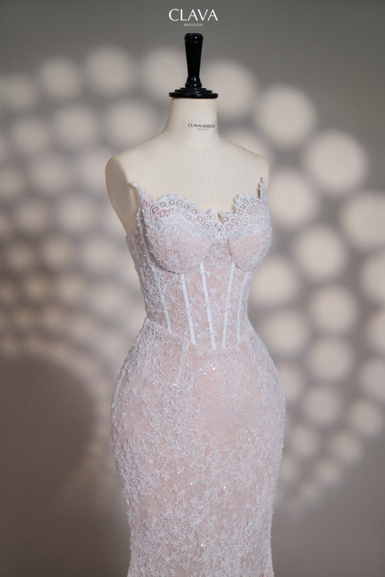 Alternative view of Fabric Lace 02 Clava Maison