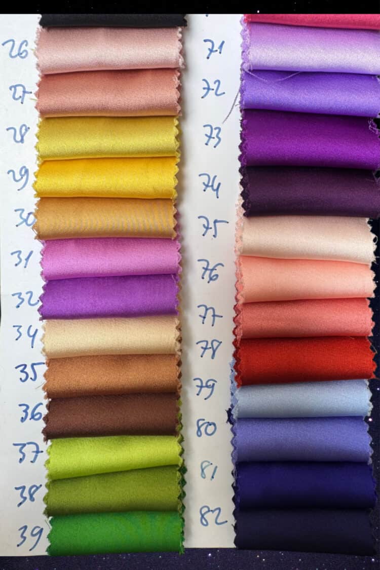 Alternative view of Fabric Satin 03 Clava Maison