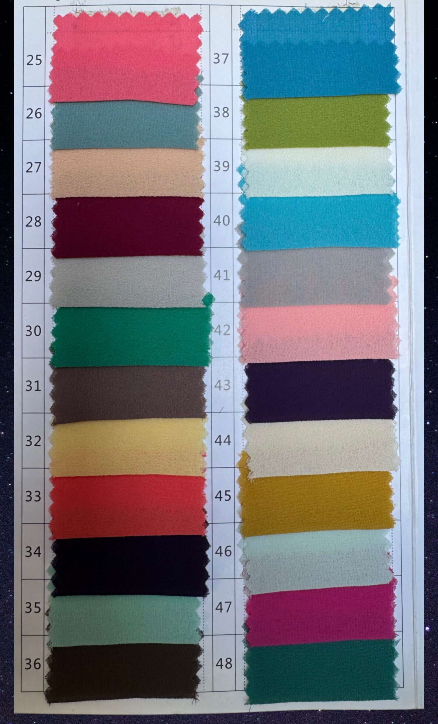 Fabric Pearl Chiffon Clava Maison - Image 2