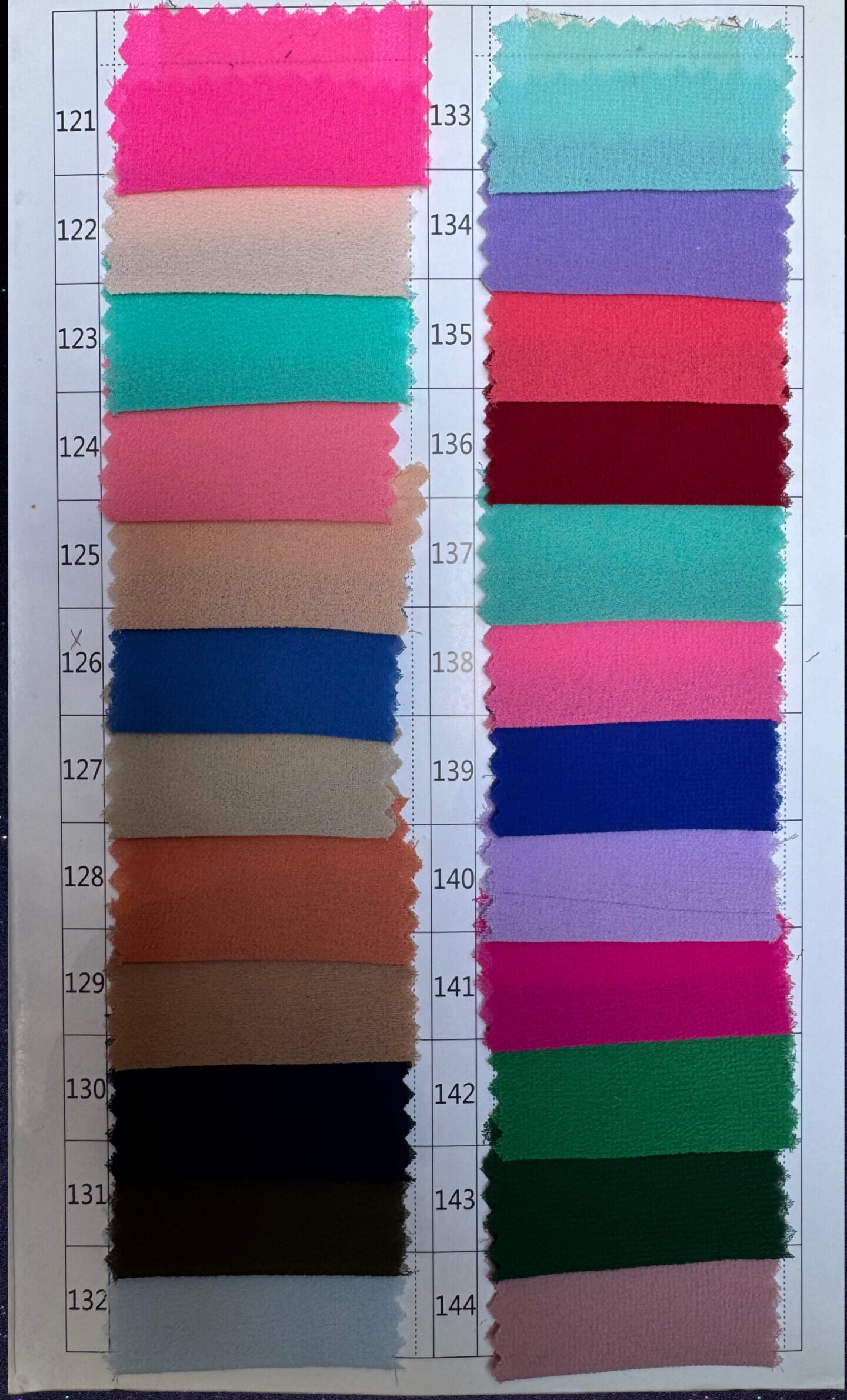 Fabric Pearl Chiffon Clava Maison - Image 7