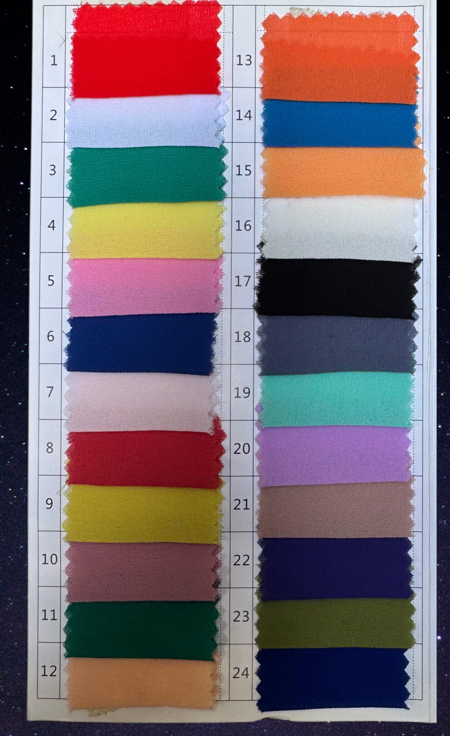 Fabric Pearl Chiffon Clava Maison