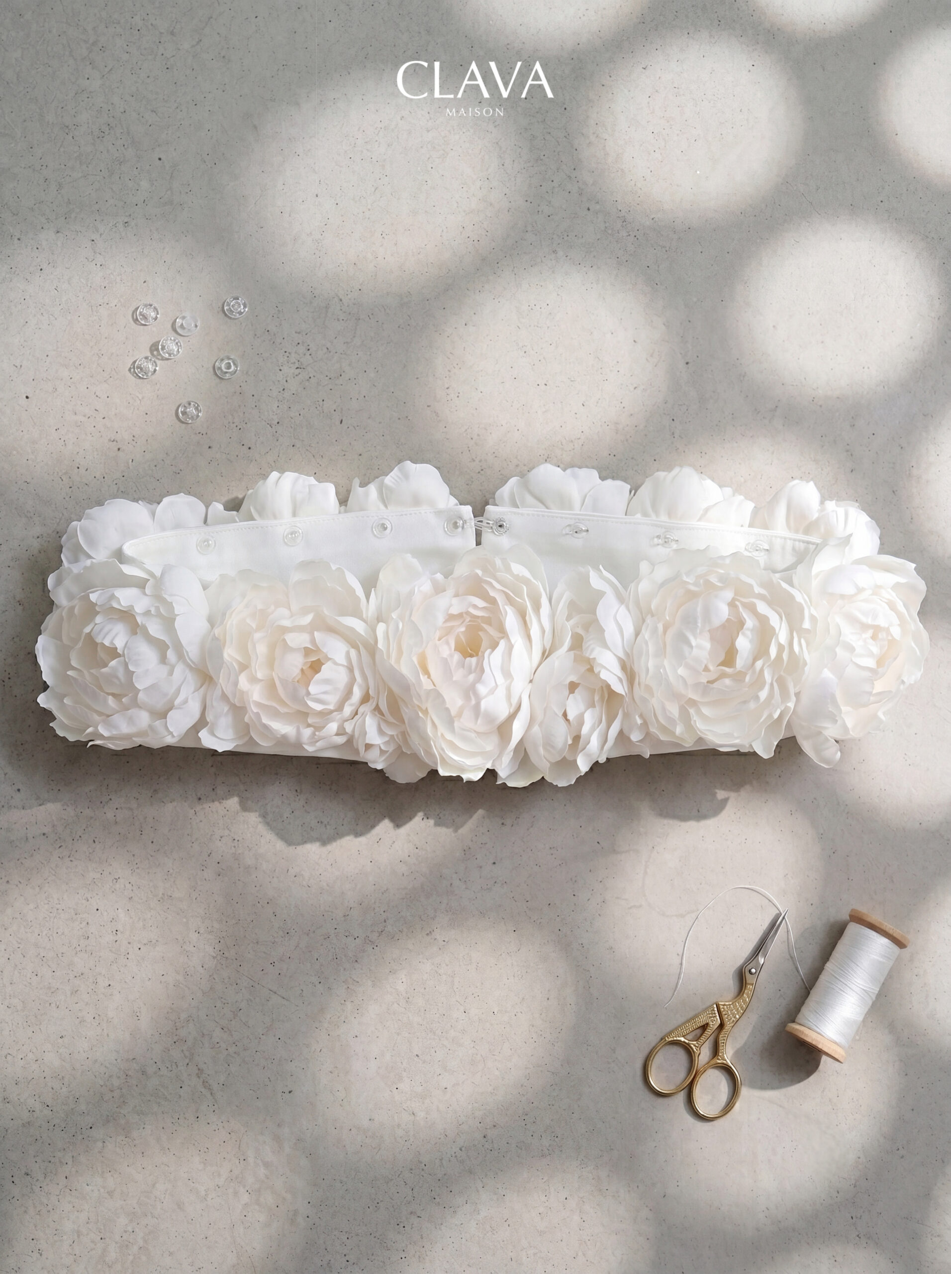 Clava Rosa 26 Custom-Tailored Dress - Image 5