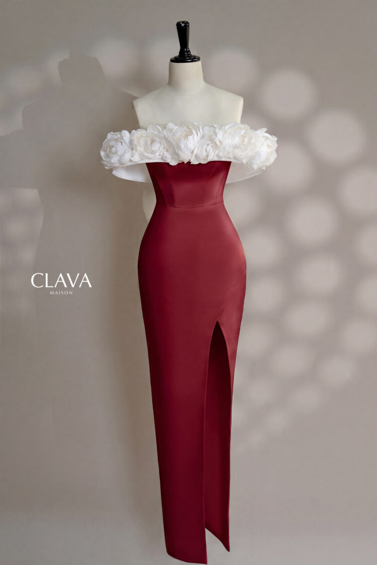 Clava Rosa 26 Custom-Tailored Dress