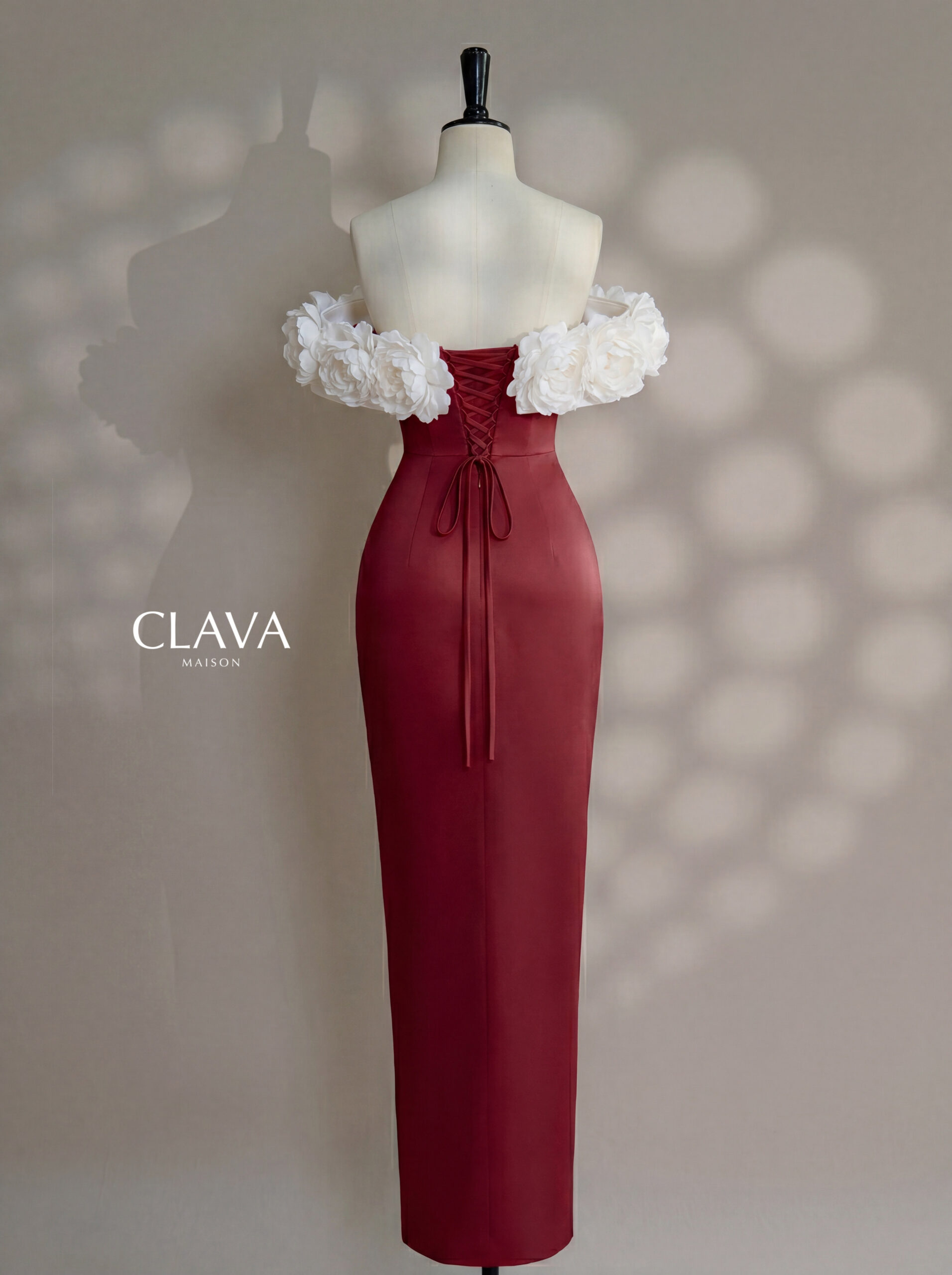 Clava Rosa 26 Custom-Tailored Dress - Image 2