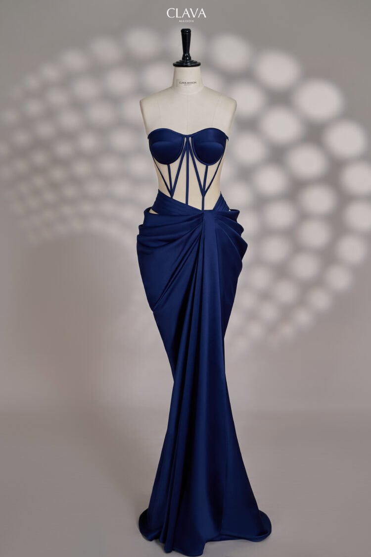 Clava Silk 26 Tailored Dress Design