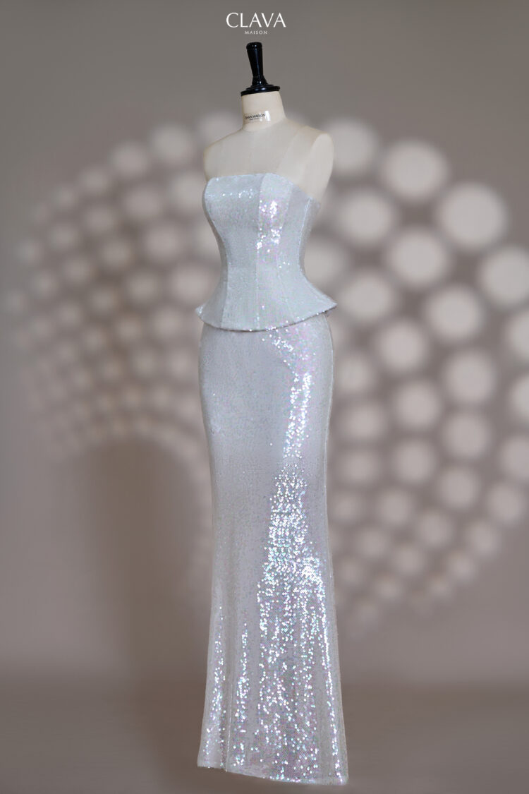 Alternative view of Clava Atelier Marta 26 Custom-Tailored Dress Set