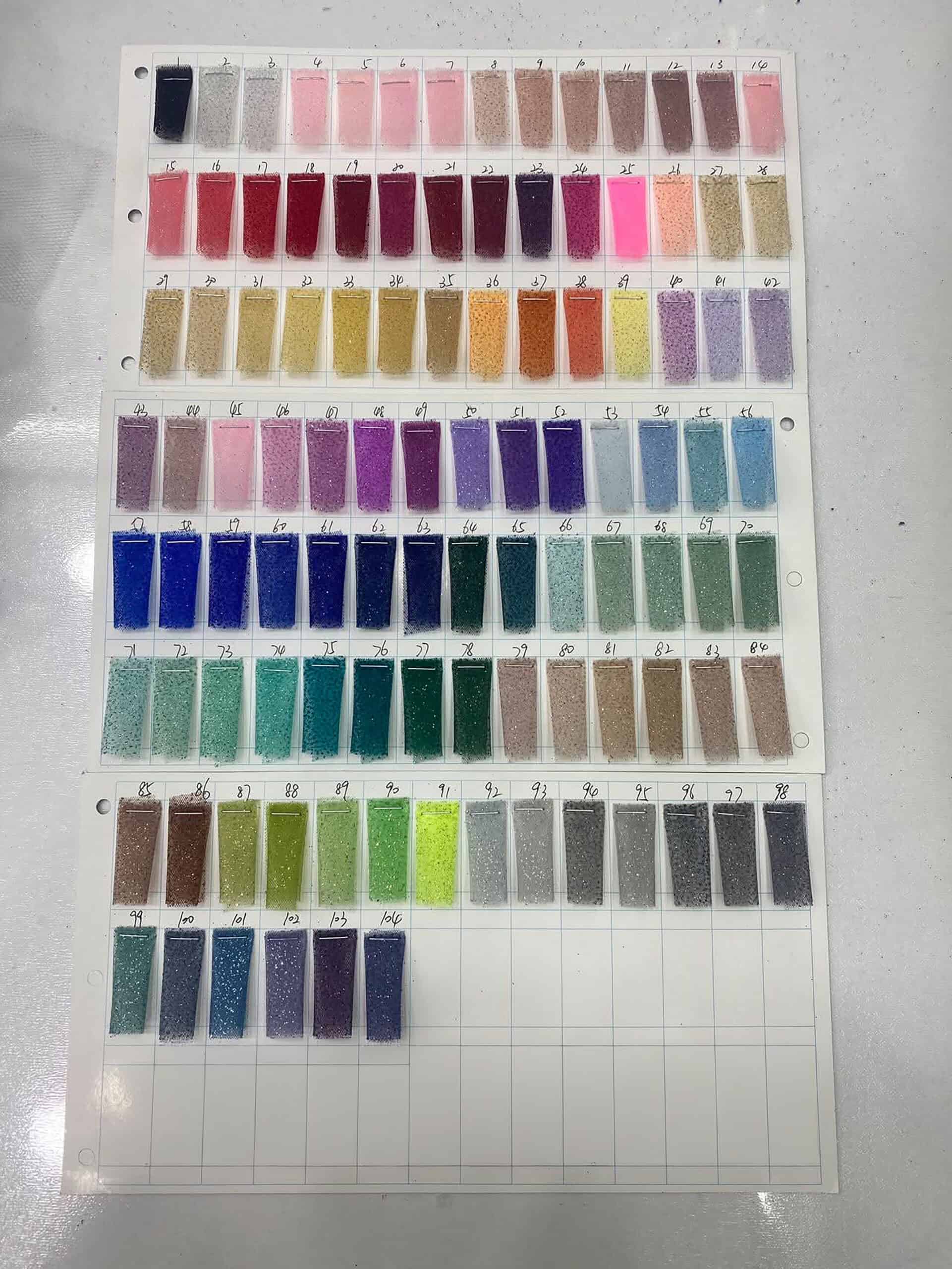 Fabric Glitter Mesh 03 Clava Maison