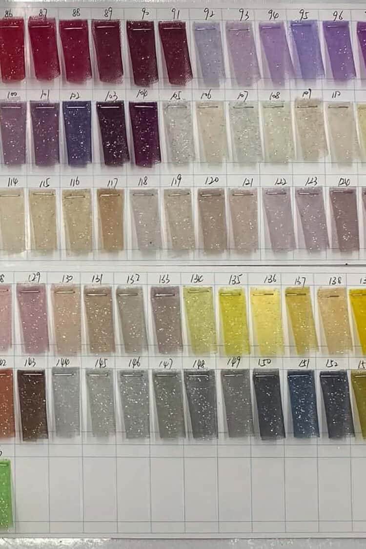 Alternative view of Fabric Glitter Mesh 01 Clava Maison