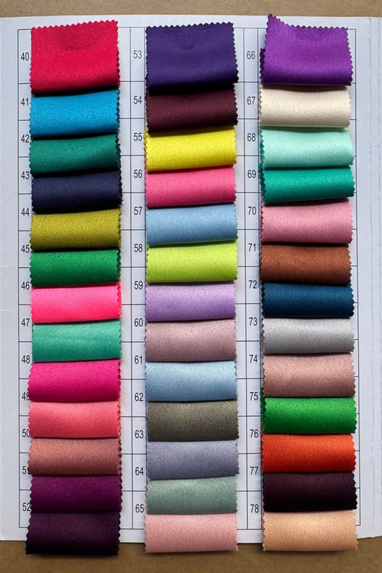Alternative view of Fabric Duchess Silk 02 Clava Textile Maison